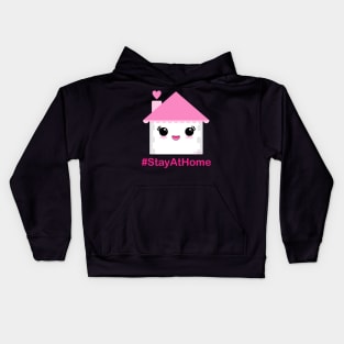 Stay at Home Cute Kids Hoodie